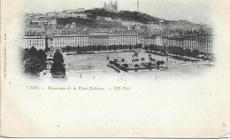 CPA 69 - LYON - PANORAMA DE LA PLACE BELLECOUR - Lyon 2