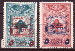 Gran Libano 1945 Y.T.197+? O/Used VF/F - Unused Stamps