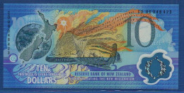 NEW ZEALAND  - P.190a – 10 Dollars 2000 UNC, S/n CD00048423 - Year 2000 Commemorative Issue - Black Serial - Nouvelle-Zélande