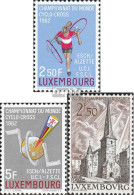 Luxemburg 655-656,659 (kompl.Ausg.) Postfrisch 1962 Radrennen, Landschaften - Ongebruikt