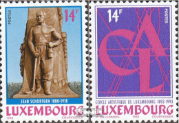 Luxemburg 1327-1328 (kompl.Ausg.) Postfrisch 1993 Jahresereignisse - Neufs