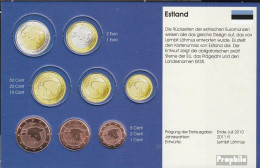 Estland EST1- 3 2011 Stgl./unzirkuliert 2011 Kursmünze 1, 2 Und 5 Cent - Estonia