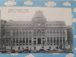 CREDIT LYONNAIS PARIS Siege Central Façade Boulevard - Banks