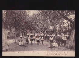 Quatrecht - Institut St.-Louis - Allée Des Pommiers - Postkaart - Wetteren