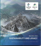 BEIJING OLYMPICS 2022.    Historic Full Color Book 108 Pages , 220 Gr.  (NEW-UNUSED) - Winter 2022: Beijing