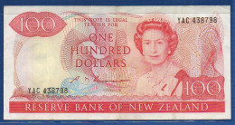 NEW ZEALAND  - P.175b – 100 Dollars ND (1989) VF+, S/n YAC438798 - New Zealand