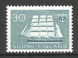 Finland 1961 Year. Mint Stamp MNH (**) Ship - Unused Stamps