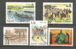 Finland 1981 Used Stamps 5v - Oblitérés