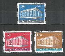 Monaco 1969 Year , Used Stamps Sed Europa Cept - Oblitérés