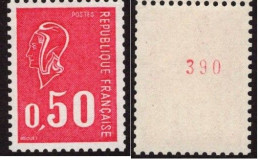 FRANCE - YT N° 1664b Marianne De Béquet, Avec N° Rouge. Bas Prix, à Saisir. - 1971-1976 Marianne De Béquet