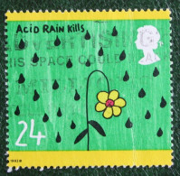 Acid Rains Kills Children Mi 1414 Yv 1633 SG 1629 1992 Used/gebruikt/oblitere ENGLAND GRANDE-BRETAGNE GB GREAT BRITAIN - Used Stamps