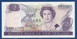 NEW ZEALAND  - P.170c – 2 Dollars ND (1981 - 1992) UNC, S/n EPB 113879 - New Zealand