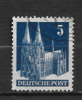 ALLEMAGNE   BIZONE  N° 43 " COLOGNE " - Used