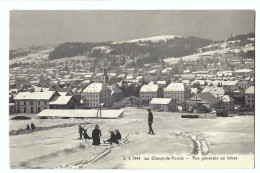 32318 - La Chaux-de-Fonds Vue Générale En Hiver  Partie De Luges J.J. - La Chaux-de-Fonds