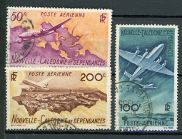 BF-15 Nouvelle Calédonie N° PA 61 à 63 Oblitérés à 10% De La Cote.   A Saisir !!! - Used Stamps