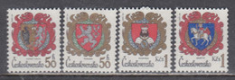 Czechoslovakia 1984 - City Coat Of Arms, Mi-Nr. 2754/57, MNH** - Ungebraucht
