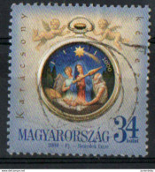 Hungary  - 2000  - Christmas  - USED. ( D ) Condition As Per Scan. ( OL 23/02/2020 ) - Usati