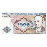 Billet, Azerbaïdjan, 1000 Manat, 1993, Undated (1993), KM:20a, NEUF - Aserbaidschan