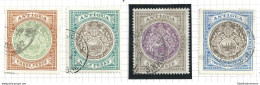 1903-07 ANTIGUA - SG N° 31+34/36  4 Valori  USED - Sonstige & Ohne Zuordnung