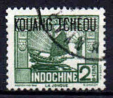Kouang Tcheou  - 1942 - Tb D' Indochine Surch Sans RF  -  N° 143  - Oblit - Used - Used Stamps