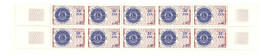 REUNION - CFA - Bande De 10 Timbres Neufs Sans Traces De Charnières - Yvert 390 - Bord De Feuille - Unused Stamps