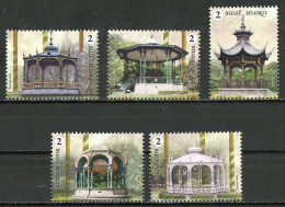 BE   5207 - 5211   XX    2024  ---    Kiosques à Musique  --  Timbres Du Bloc BL327 - Ungebraucht