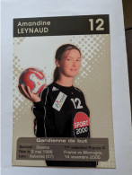 CP - Handball équipe De France Féminine  Amandine Leynaud - Pallamano