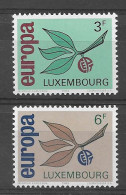 Luxembourg 1965.  Europa Mi 715-16  (**) - 1965