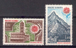 Andorra -Franc 1978 Europa. Y=269-70 E=291-92 - 1978