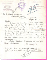 Stationery Memorandum From WM. R & W.Smith Woolen, Worsted, Silk Edison-Bell Phonograph Glasgow Time Stamp 1895 - Royaume-Uni