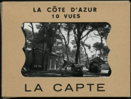 LA CAPTE 1940 "La Côte D’Azur" Bloc De 10 Petites Photos Originales - Europa