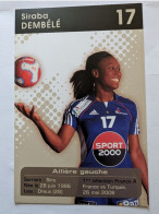 CP - Handball équipe De France Féminine Siraba Dembélé - Balonmano