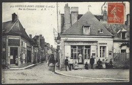 CPA Indre Et Loire 37 Neuillé Pont De Pierre Commerce Devanture Shop Front Tabac Circulé - Neuillé-Pont-Pierre