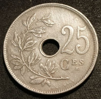 BELGIQUE - BELGIUM - 25 CENTIMES 1921 - Légende FR - Albert Ier - Type Michaux - KM 68.1 - 25 Cents