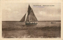 50* BLAINVILLE  Bateau  Peche      MA86,0870 - Blainville Sur Mer