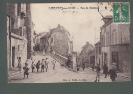 CP - 78 - Carrières-sur-Seine - Rue De Bezons - Carrières-sur-Seine