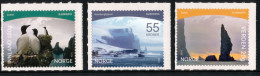 NORWAY/NORWEGEN 2024 Polar Motifs - Bear Island - Adhesive Set Of 3v** - Neufs