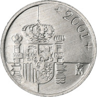 Espagne, Juan Carlos I, Peseta, 2001, Aluminium, SUP, KM:832 - 1 Peseta