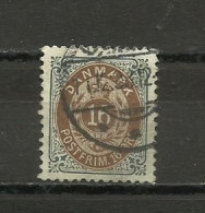 DENMARK  1875 - MI. 27 I, USED - Usati