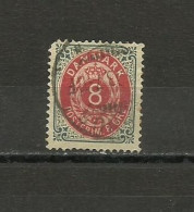 DENMARK  1875 - MI. 27 I, USED - Used Stamps