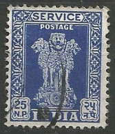 INDE / DE SERVICE  N° 30 OBLITERE - Official Stamps