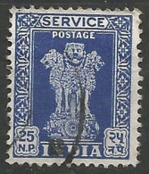 INDE / DE SERVICE  N° 30 OBLITERE - Timbres De Service