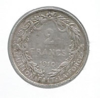 ALBERT I * 2 Frank 1910 Frans * Z.Fraai / Prachtig * Nr 12752 - 2 Francs