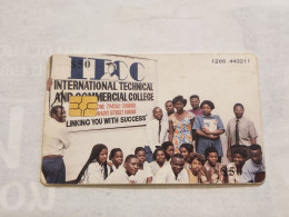 Zimbabwe-(ZIM-19)-I.T.C.C.-(77)-($50)-(1200-443211)-(1/05/1999)-(tirage-40.000)-used Card - Zimbabwe