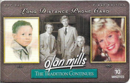 USA - ATS Network Communications - Olan Mills Photo Studios, Remote Mem. 12.1995, 10Min, 1.650ex, Used - Sonstige & Ohne Zuordnung