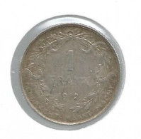ALBERT I * 1 Frank 1912 Vlaams * Z.Fraai / Prachtig * Nr 12760 - 1 Franc