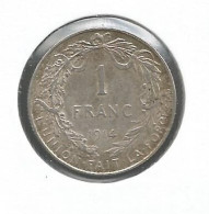 ALBERT I * 1 Frank 1914 Frans * Prachtig * Nr 12771 - 1 Franc