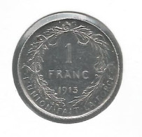 ALBERT I * 1 Frank 1913 Frans * FDC * Nr 12778 - 1 Franc