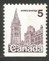 (C08-00a) Canada 5c Parlement Carnet Booklet Parliament MNH ** Neuf SC - Unused Stamps