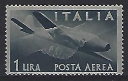 Italy 1945  Flugpostmarken (*) MM  Mi.706 - Ongebruikt